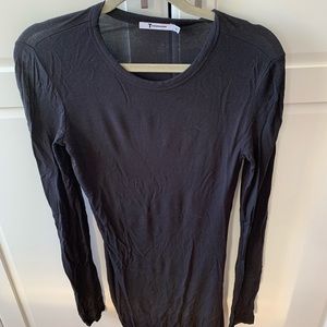 Alexander Wang black stretchy dress